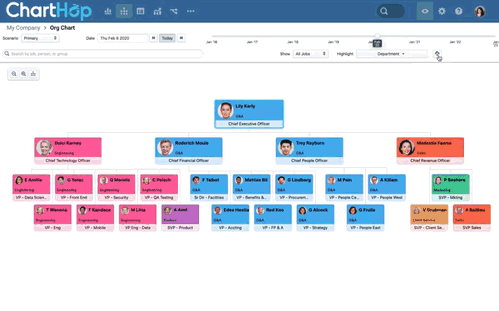 ChartHop org chart export to PowerPoint
